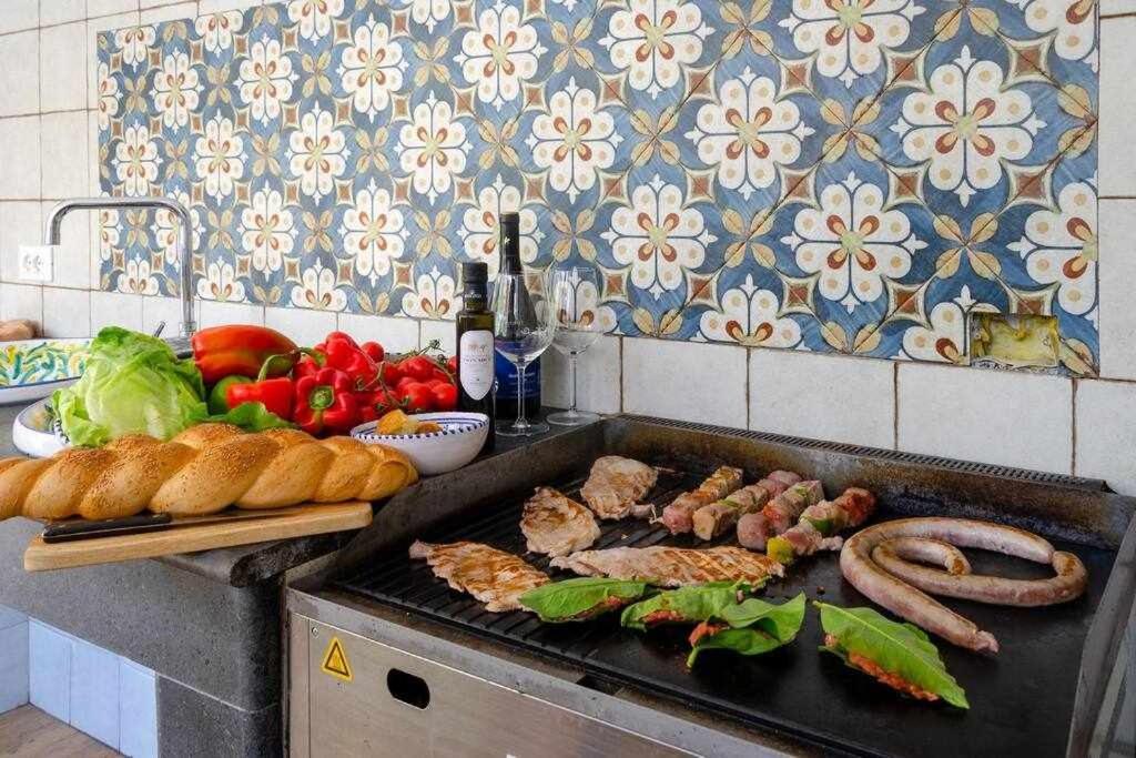 Mediterranean Charm Villa Con Piscina Al Mare ماسكالي المظهر الخارجي الصورة